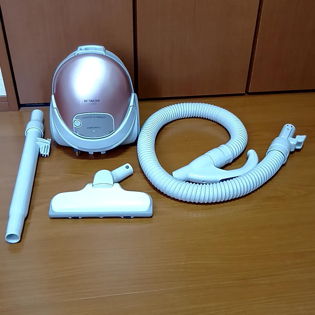 【連休特価】日立　紙パック式掃除機 CV-V500　取扱説明書付属　2021年製