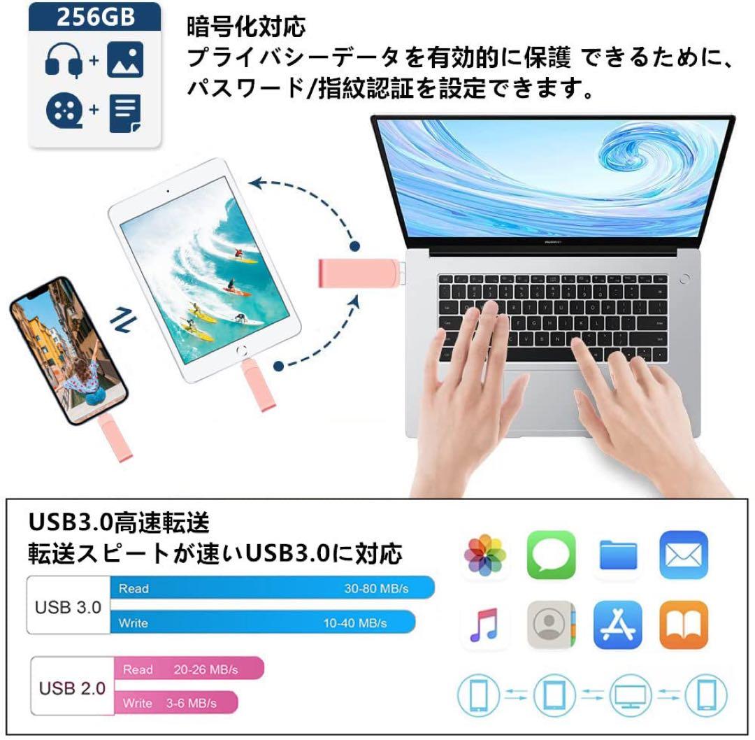 日本限定usbメモリ256GB」 usbメモリ Phone ipad