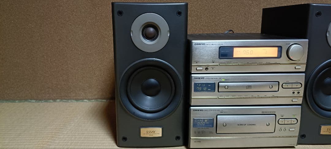 【希少】ONKYO ミニコンポ ESSAYスピーカー付