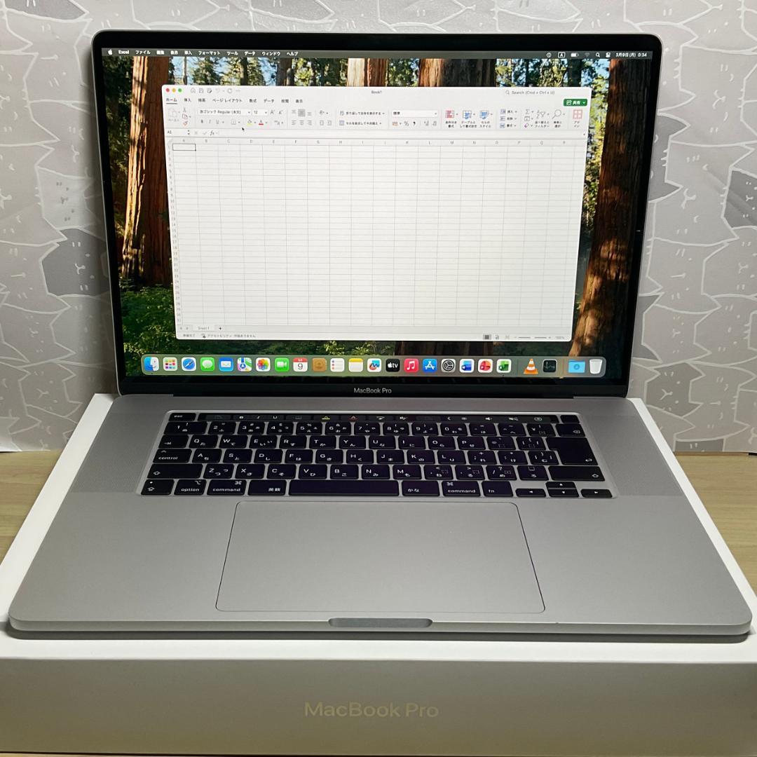 MacBook Pro 16インチ i9 32GB SSD 1TB 極美品 動画