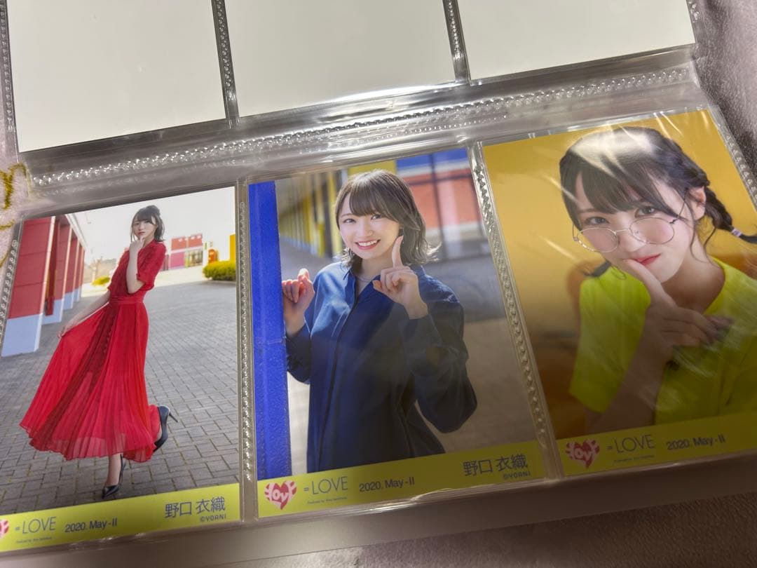 野口衣織　生写真　コンプ