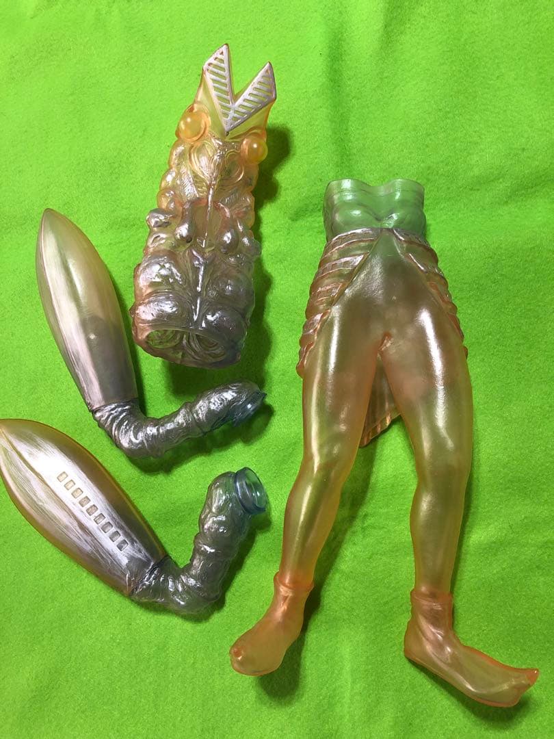 バルタン星人　ビックソフビ　クリアカラー　ウルトラマン　怪獣