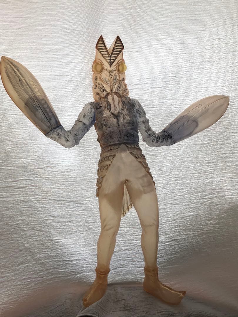 バルタン星人　ビックソフビ　クリアカラー　ウルトラマン　怪獣