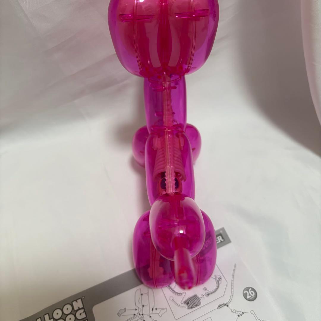 4d master フォーディーマスター バルーンドッグ　スケルトン　ピンク
