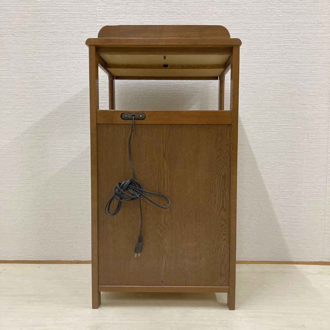 【カリモク】電話台　キャビネット　FAX台　花台