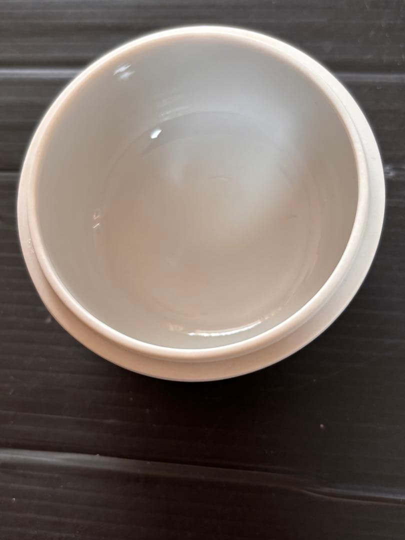 未使用ビンテージ❣️イマン すみれ 陶器小物入れ