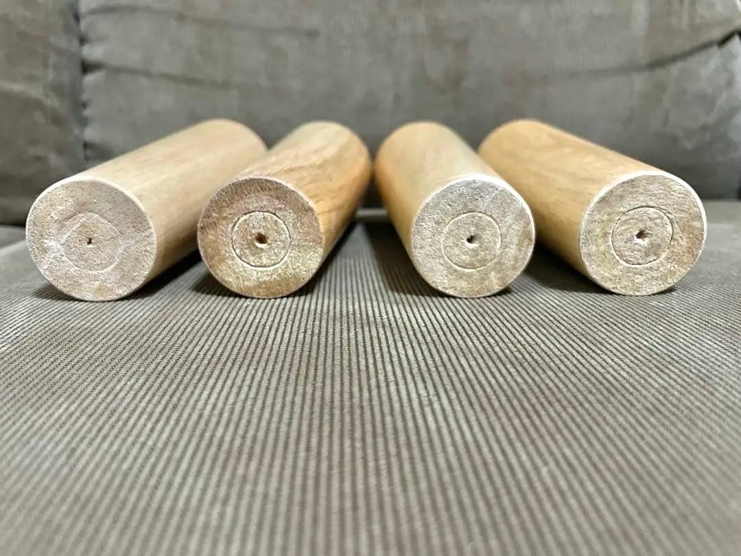 【10/25まで出品・送料込たのめるメル便】2人掛けコーデュロイソファ ブラウン