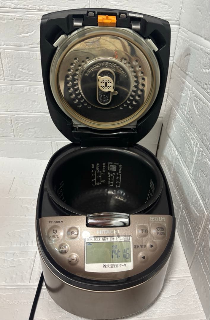 D*I様 HITACHI 炊飯器 ブラウンメタリック RZ-G10EM-T 5.