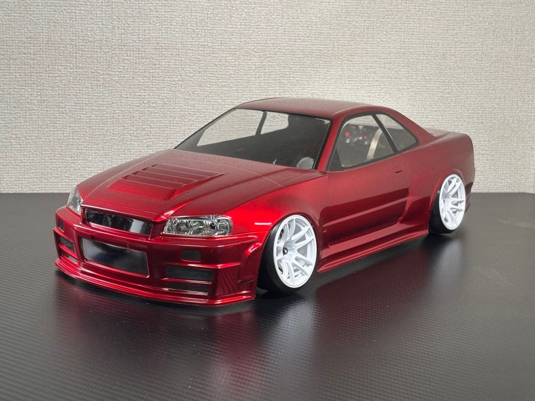 タミヤ R34 GT-R Z-TUNE ボディ