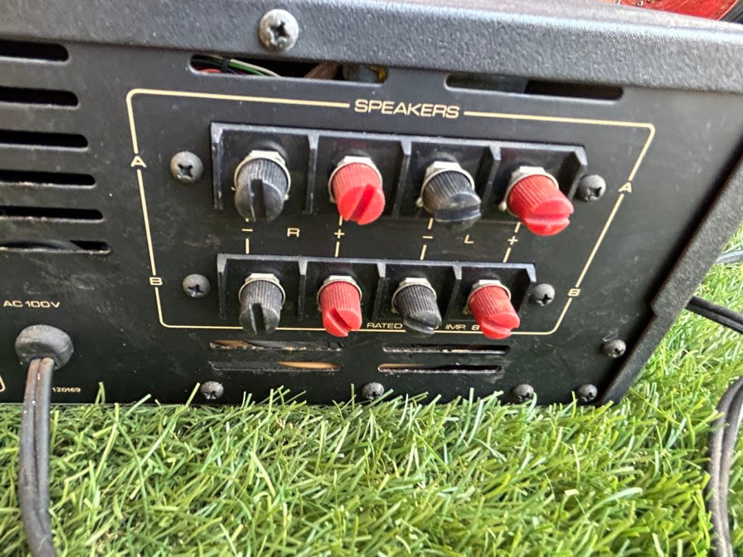 ONKYO プリメインアンプ A-5500 オンキヨー　通電だけ確認　ジャンク品