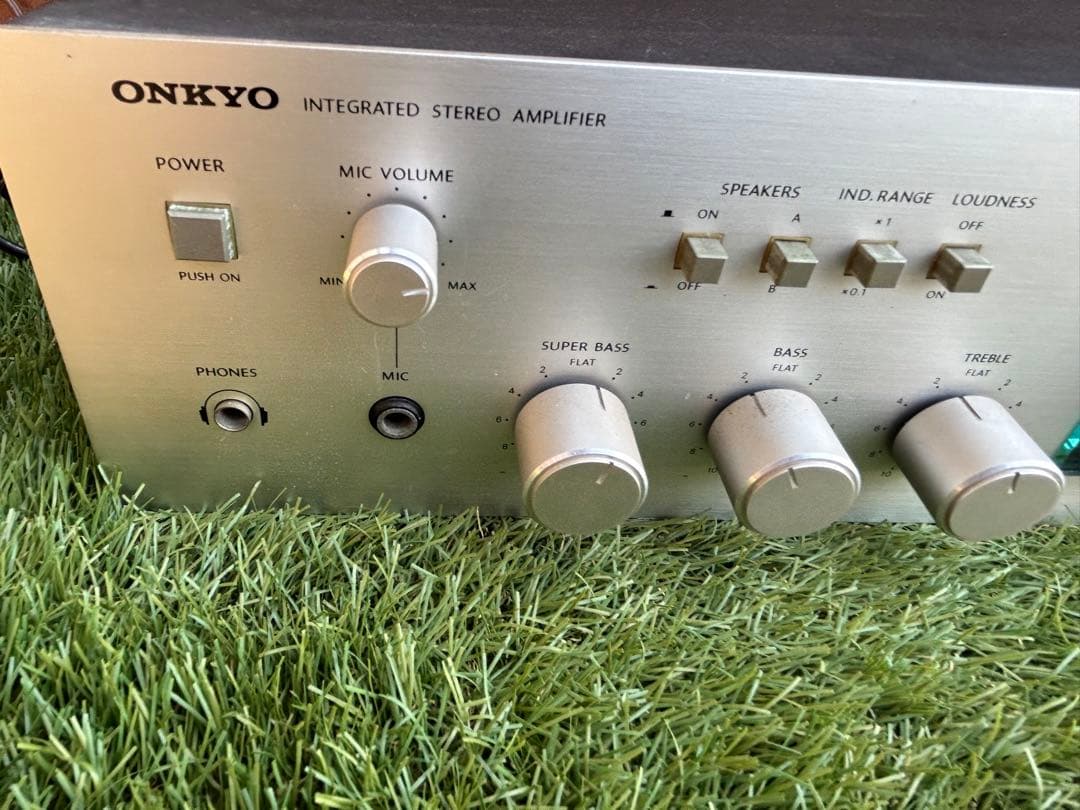 ONKYO プリメインアンプ A-5500 オンキヨー　通電だけ確認　ジャンク品