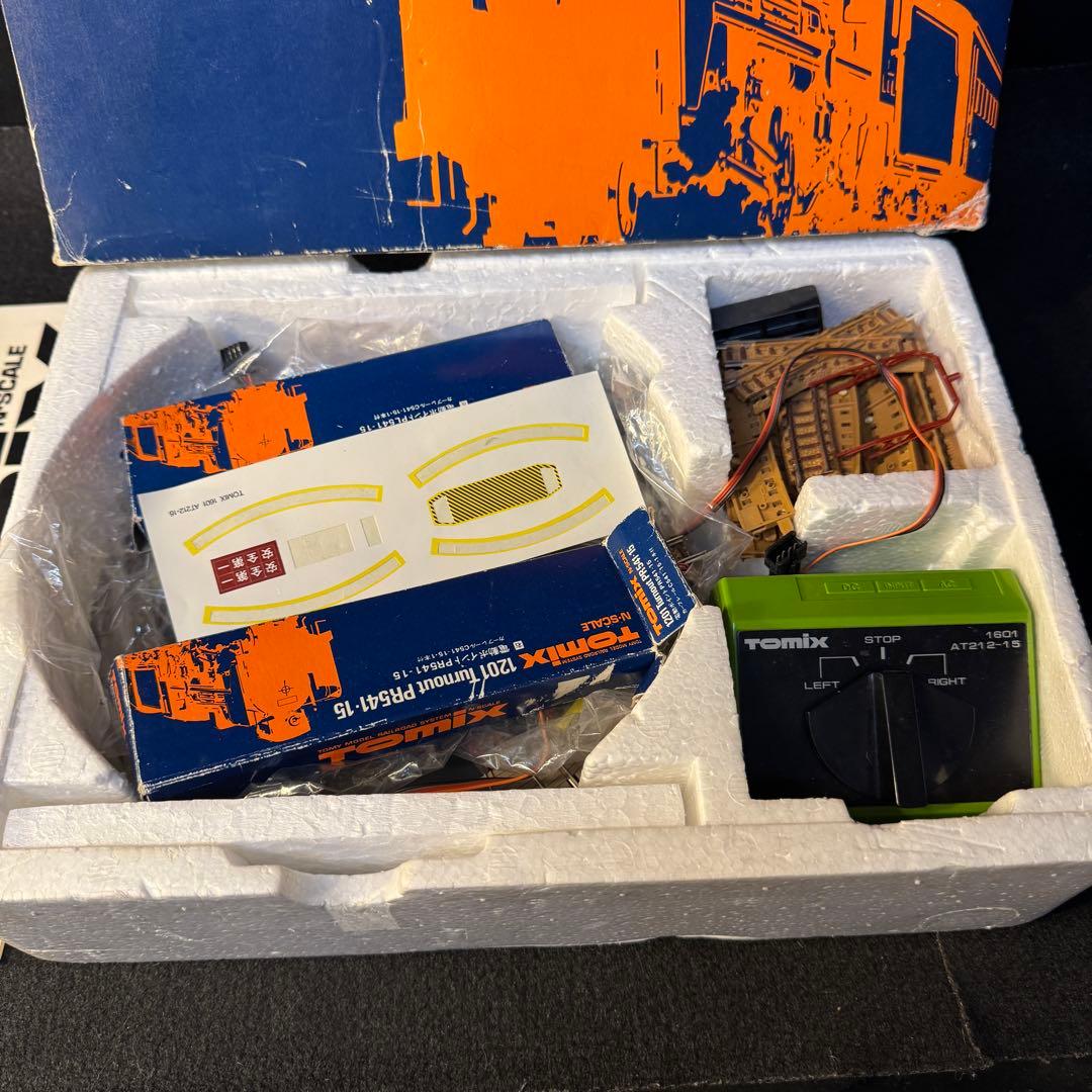 TOMIX 電動ターンテーブル AT212-15 電動ポイント2個付