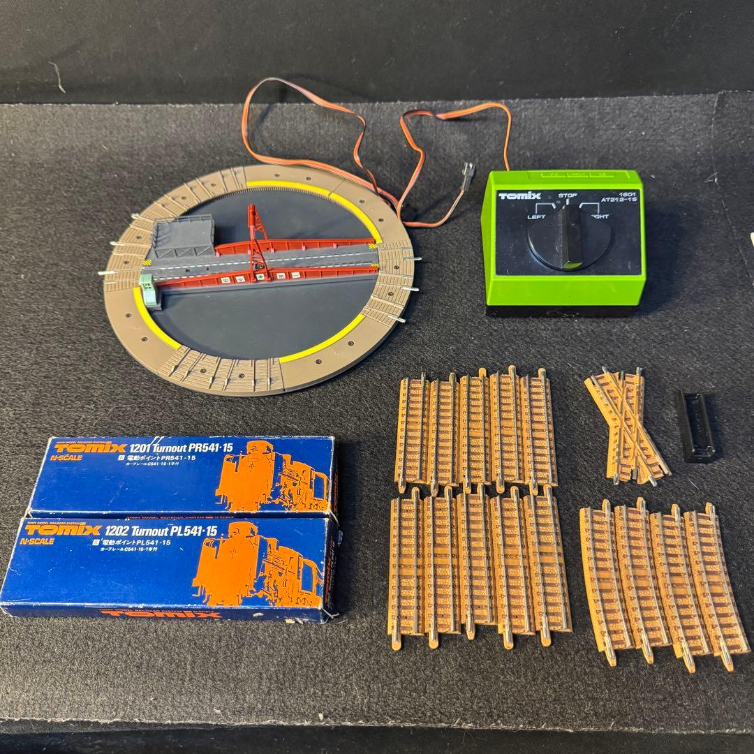 TOMIX 電動ターンテーブル AT212-15 電動ポイント2個付