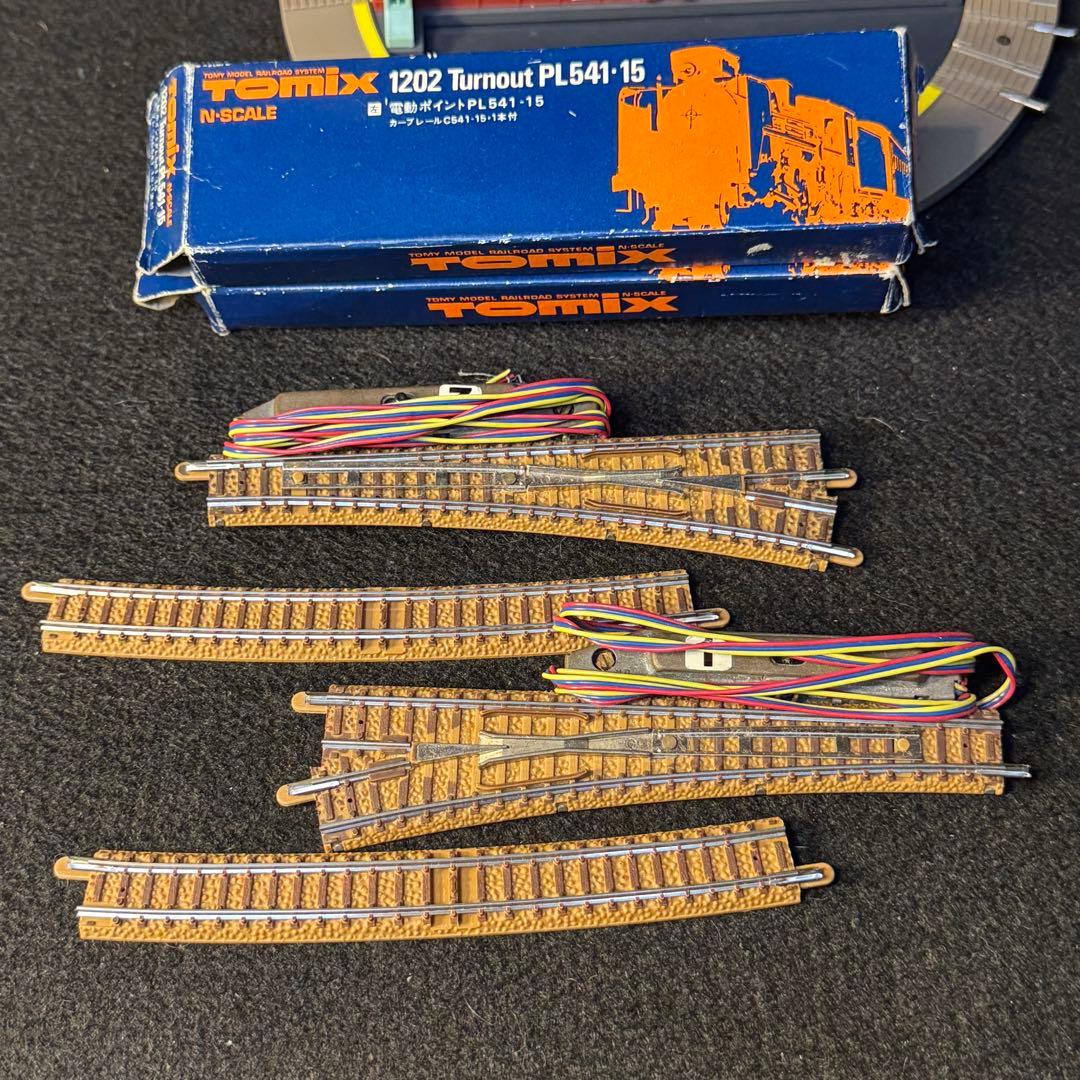 TOMIX 電動ターンテーブル AT212-15 電動ポイント2個付