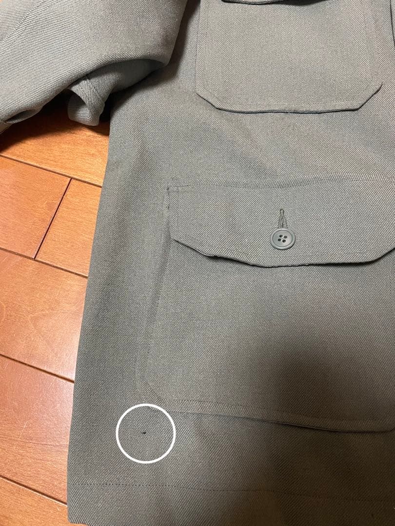 米空軍ビンテージミリタリー ウールシャツA-1B サバゲー　米軍