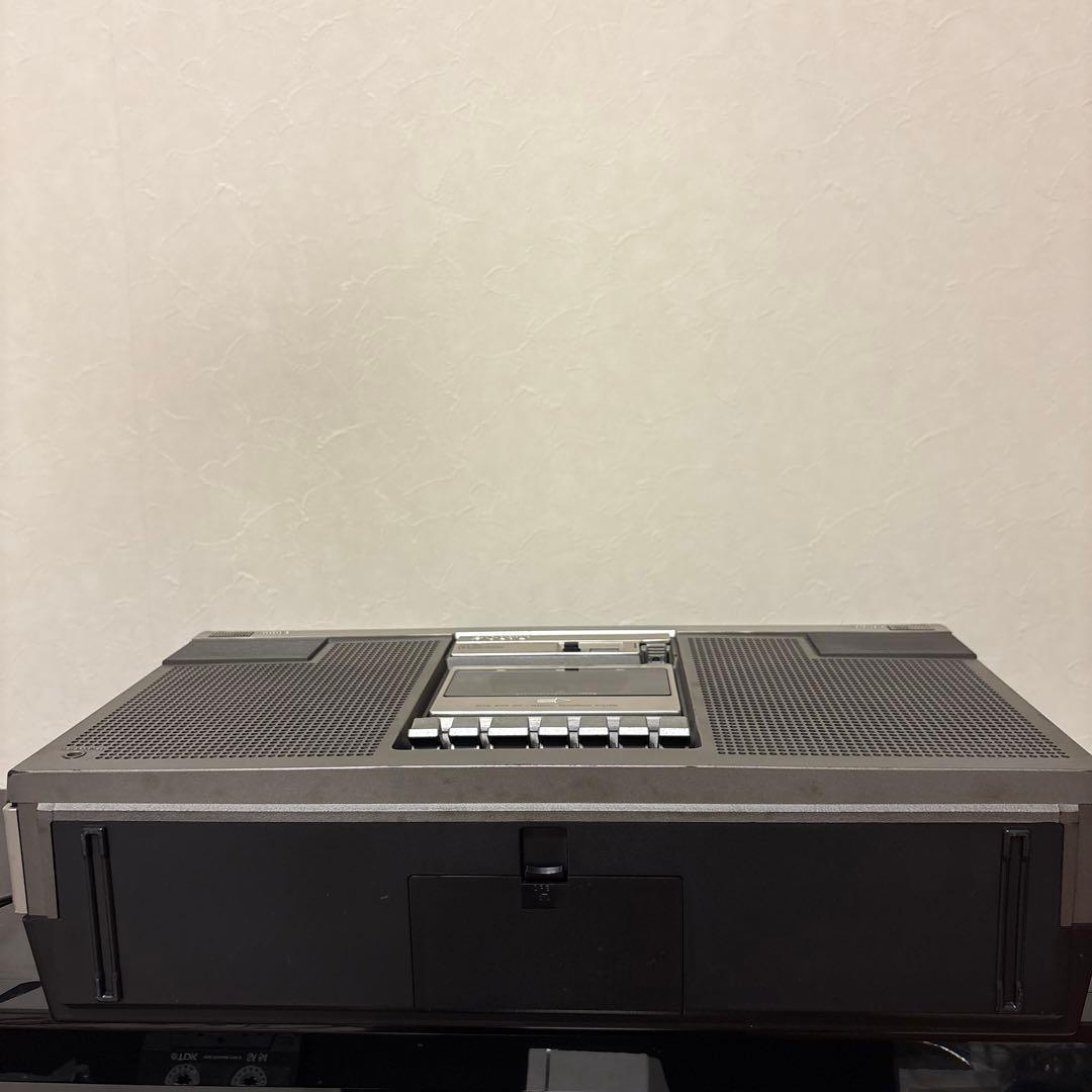昭和レトロ　ラジカセ　SONY CFS-686 FM/AM ステレオラジカセ