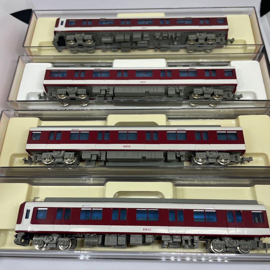 エンドウ　近鉄8800系4両セット 新塗色(限定) [美品]