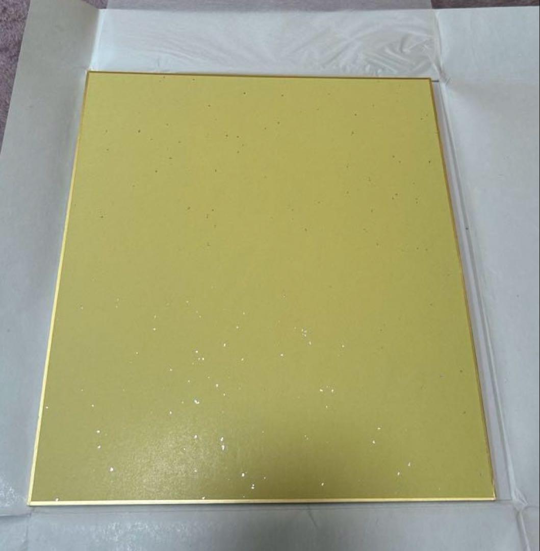 元内閣総理　安倍晋三　揮毫色紙