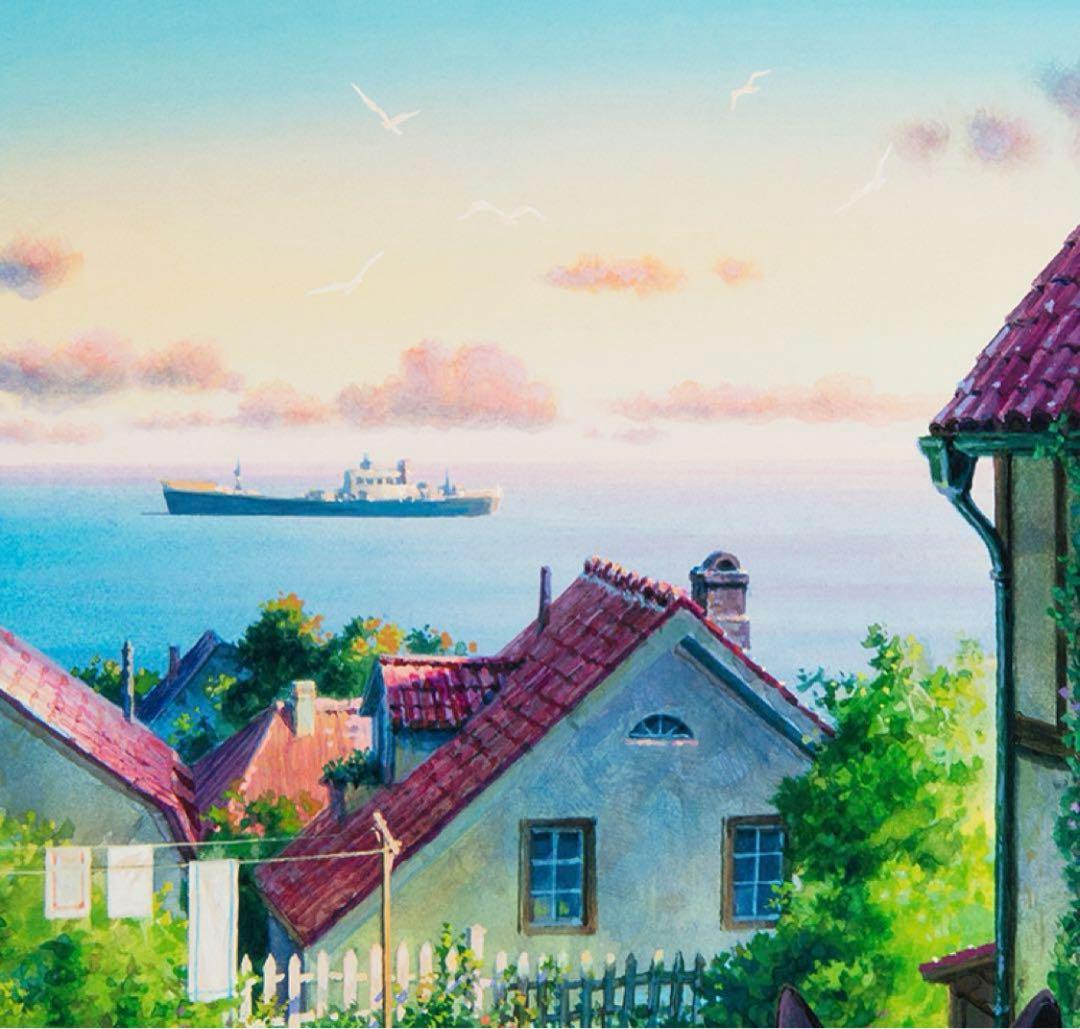 ジブリ美術館オリジナル 壁窓 「ジジ、海が見えるよ」