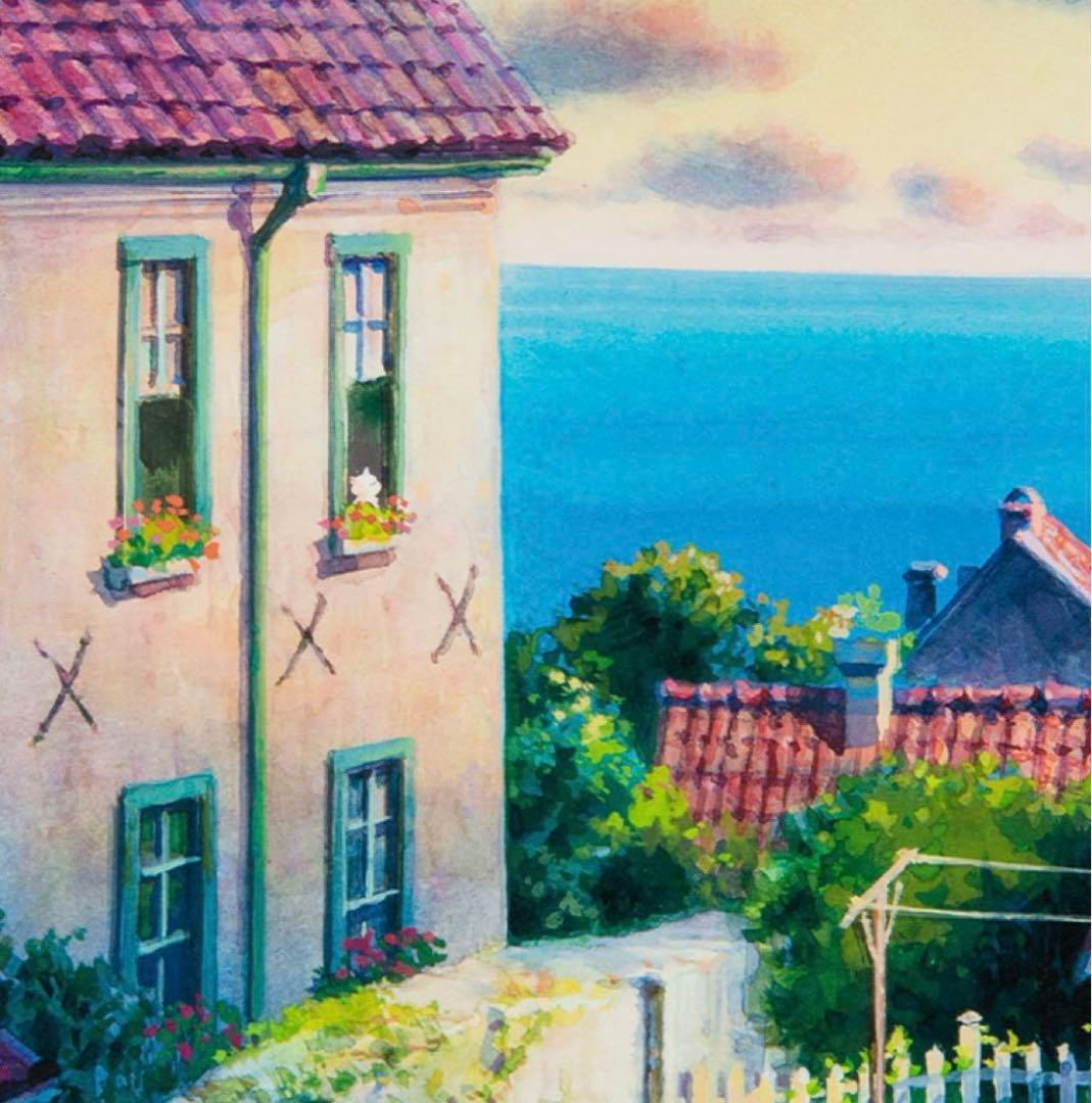 ジブリ美術館オリジナル 壁窓 「ジジ、海が見えるよ」