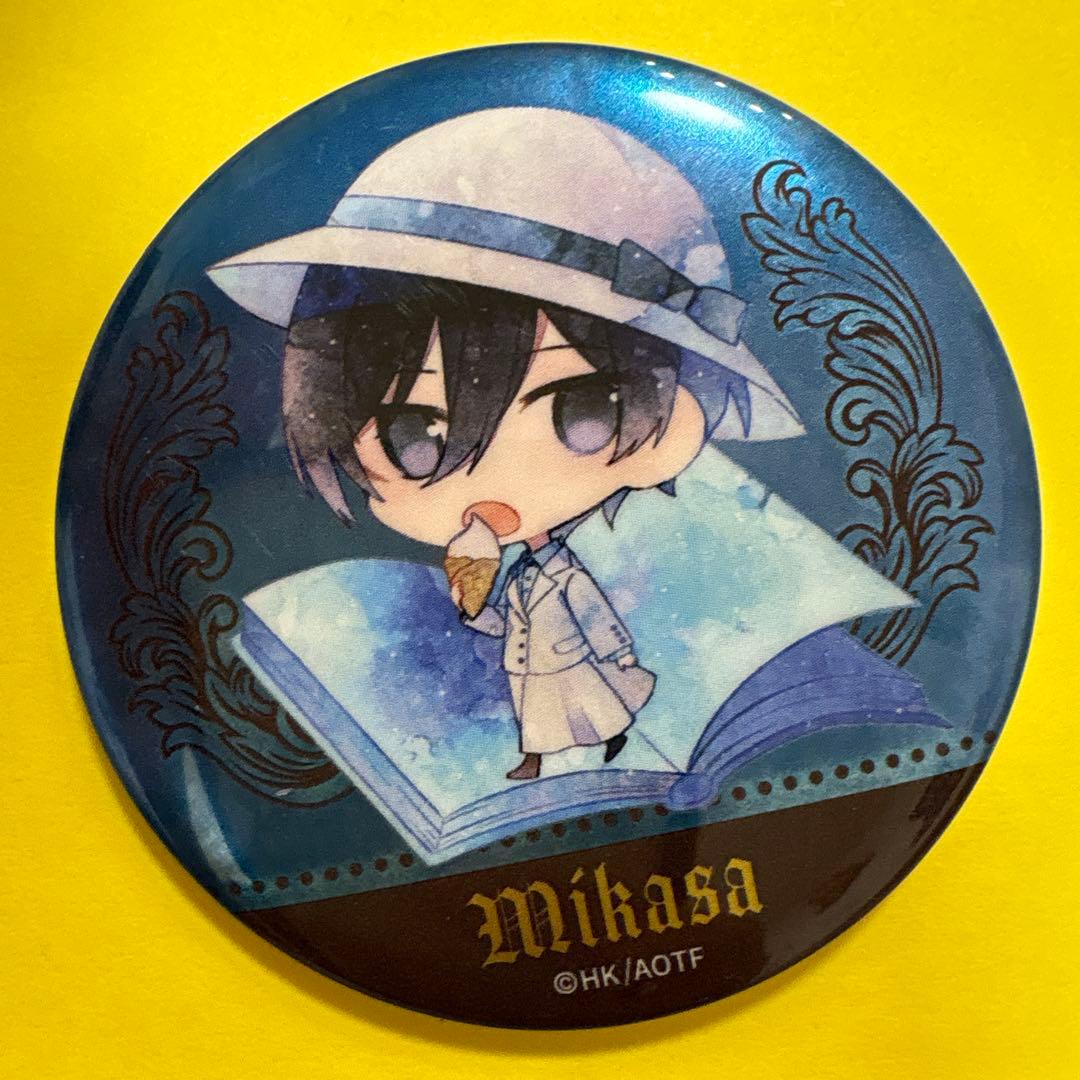 進撃の巨人　リヴァイ・アッカーマン等　缶バッジ