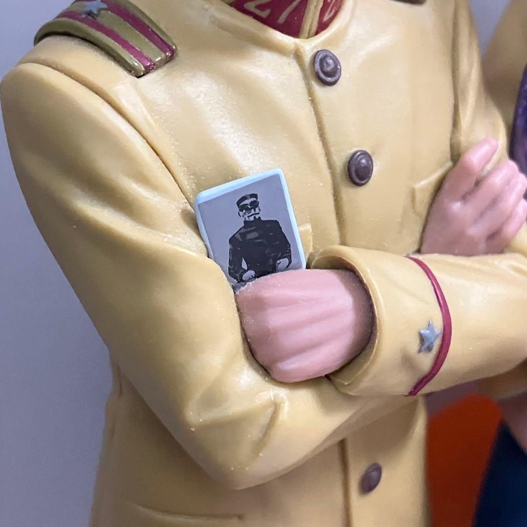 ゴールデンカムイ 鯉登少尉 セット★ちょこのせ フィギュア 愛です 缶バッジ