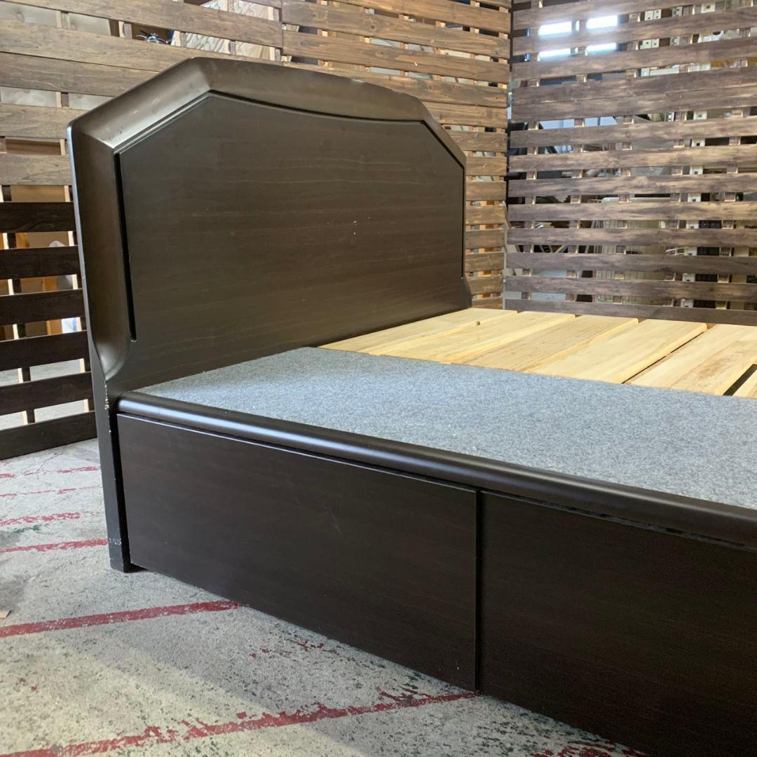 J856R シモンズ 大特価！ セミダブルベッド 引出収納タイプ