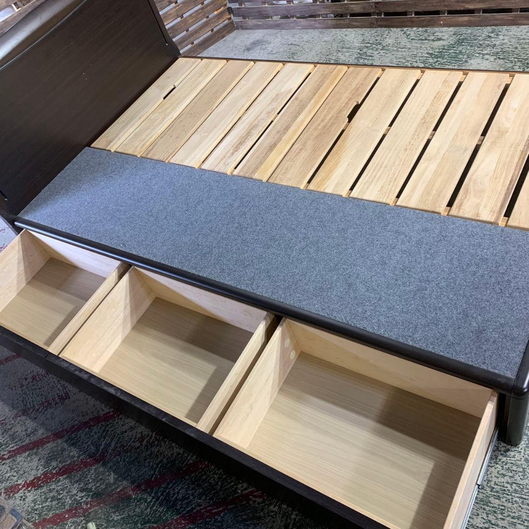 J856R シモンズ 大特価！ セミダブルベッド 引出収納タイプ