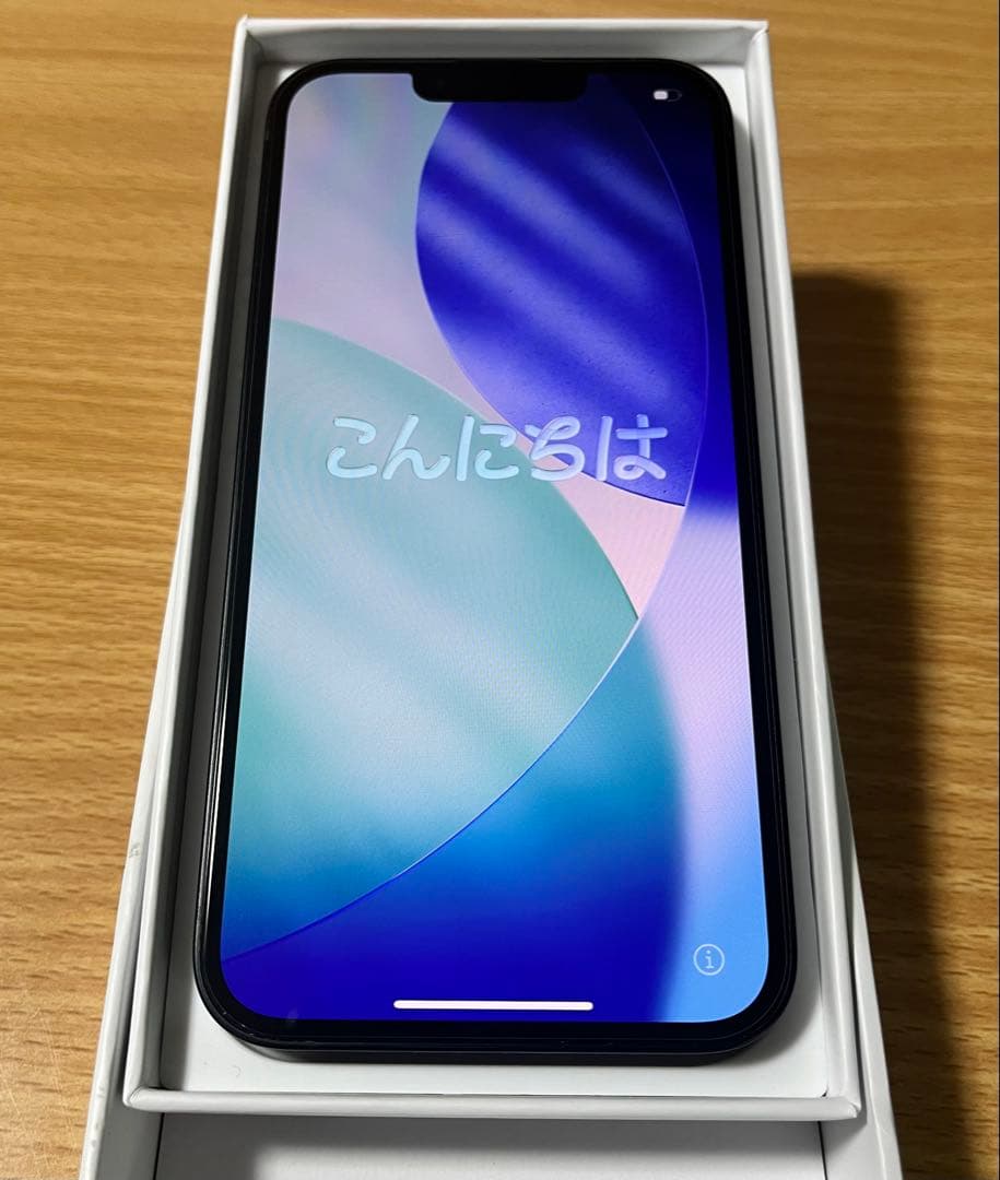 美品 iPhone16e 128GB バッテリー100% 保証有 箱付き 判定○