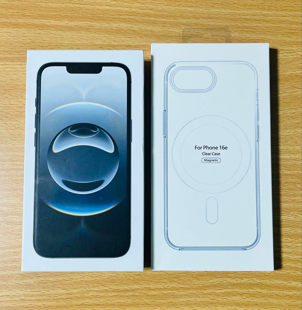 美品 iPhone16e 128GB バッテリー100% 保証有 箱付き 判定○