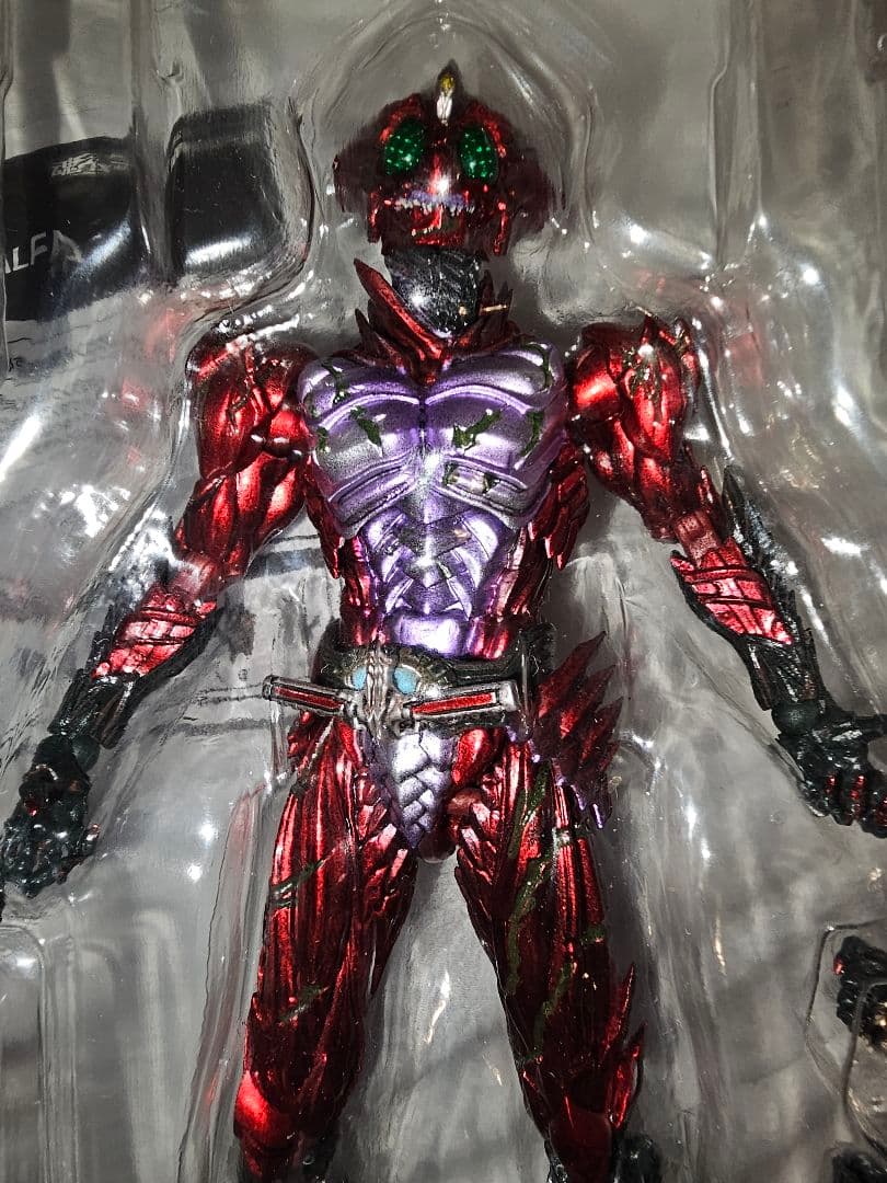 ​【美品】S.I.C. 仮面ライダーアマゾンアルファ 開封品 欠品なし