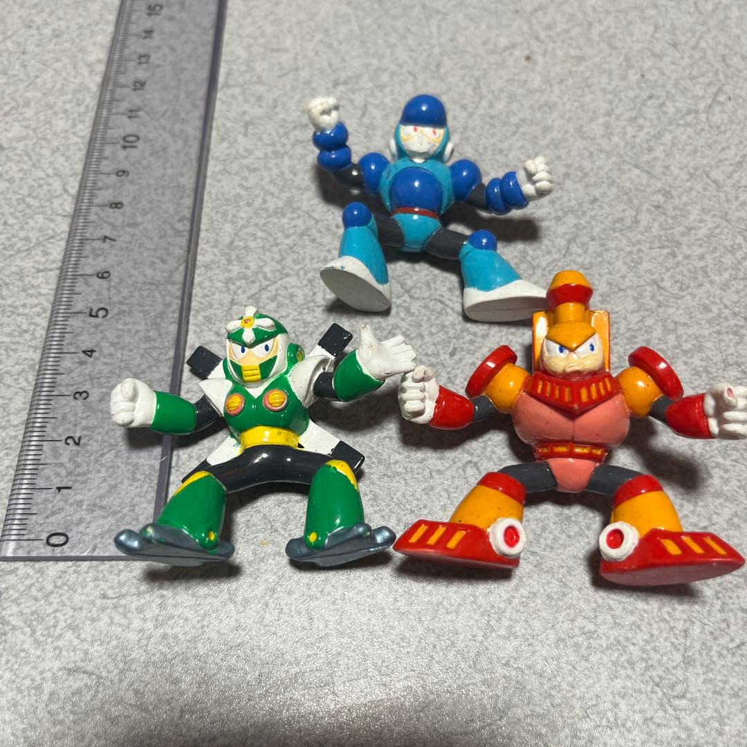 BANDAIバンダイ1993年ロックマン 5 フルカラー大決戦 12体フィギュア