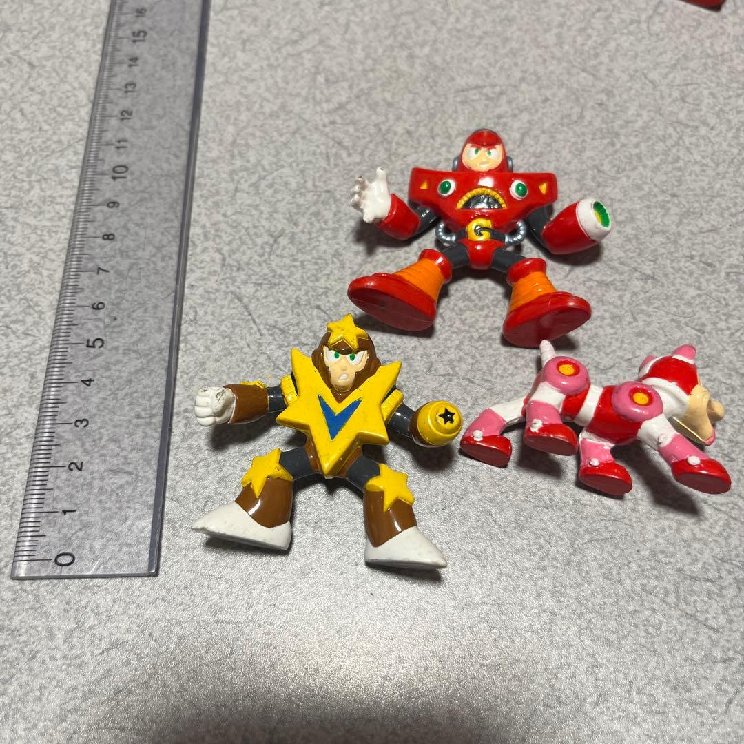 BANDAIバンダイ1993年ロックマン 5 フルカラー大決戦 12体フィギュア