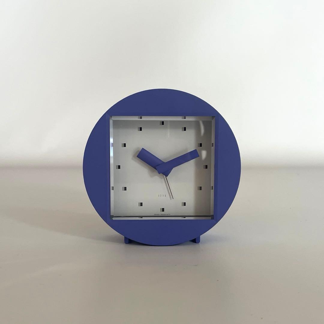 90’s ヴィンテージ SESSA アラーム デスククロック 加藤孝志 デザイン