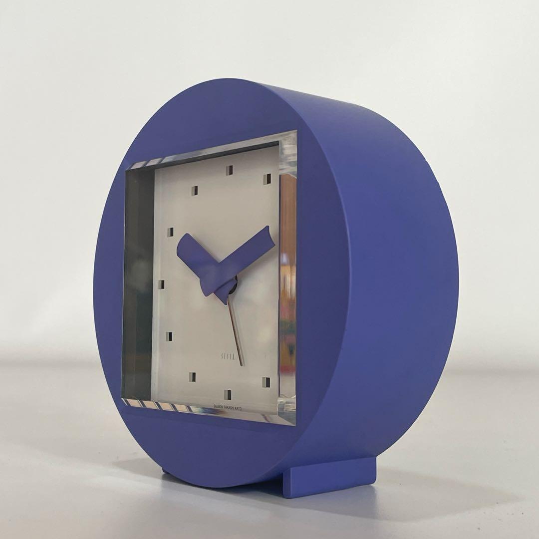 90’s ヴィンテージ SESSA アラーム デスククロック 加藤孝志 デザイン