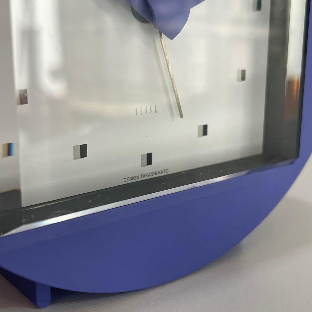 90’s ヴィンテージ SESSA アラーム デスククロック 加藤孝志 デザイン