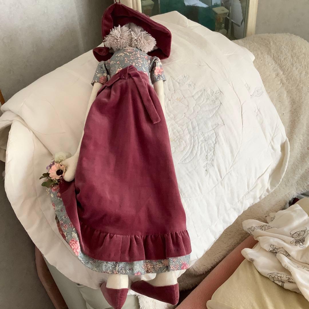 米山京子風　カントリードール　壁飾り　個性的　人形　ドール　ディスプレイ　飾り