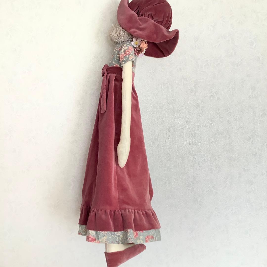 米山京子風　カントリードール　壁飾り　個性的　人形　ドール　ディスプレイ　飾り