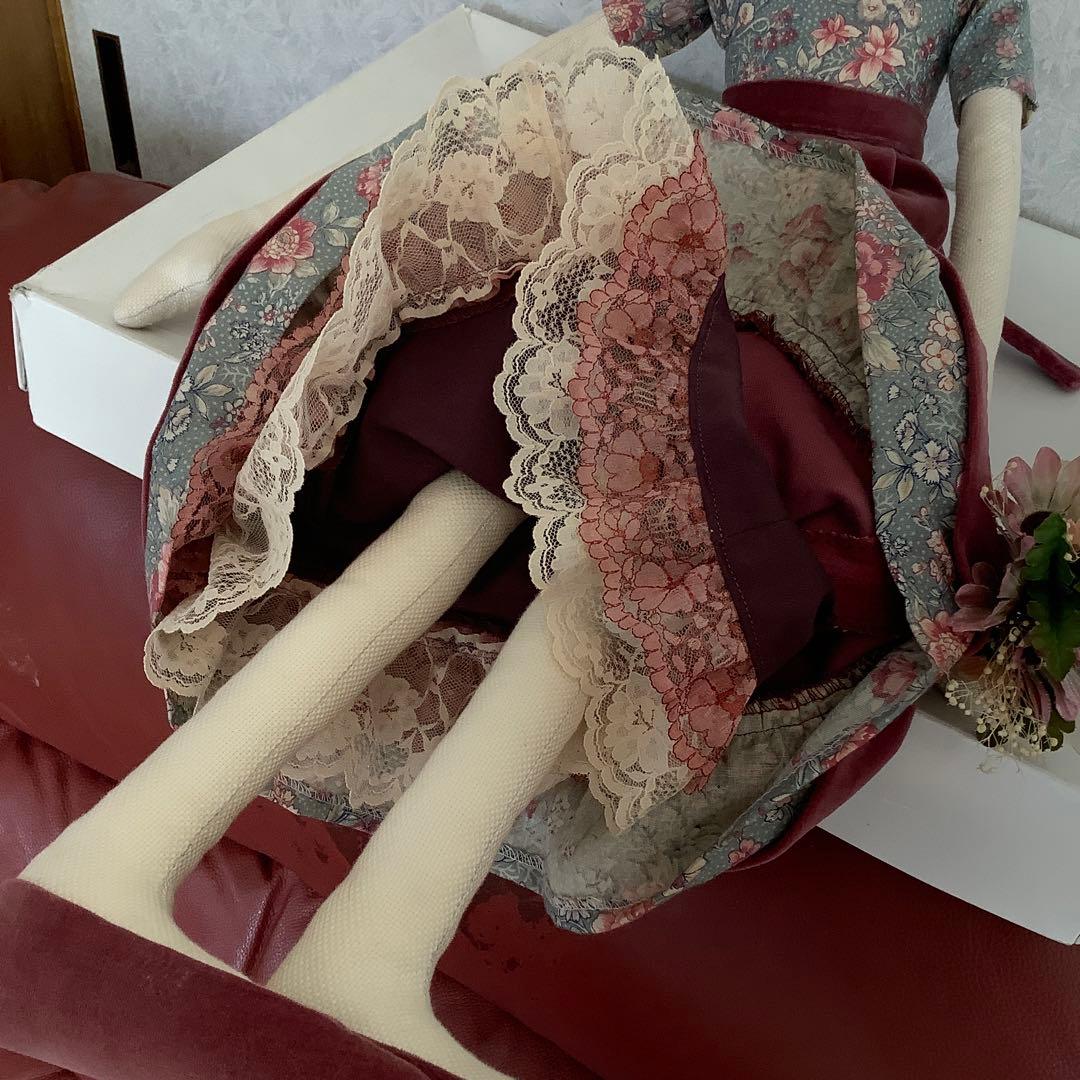 米山京子風　カントリードール　壁飾り　個性的　人形　ドール　ディスプレイ　飾り