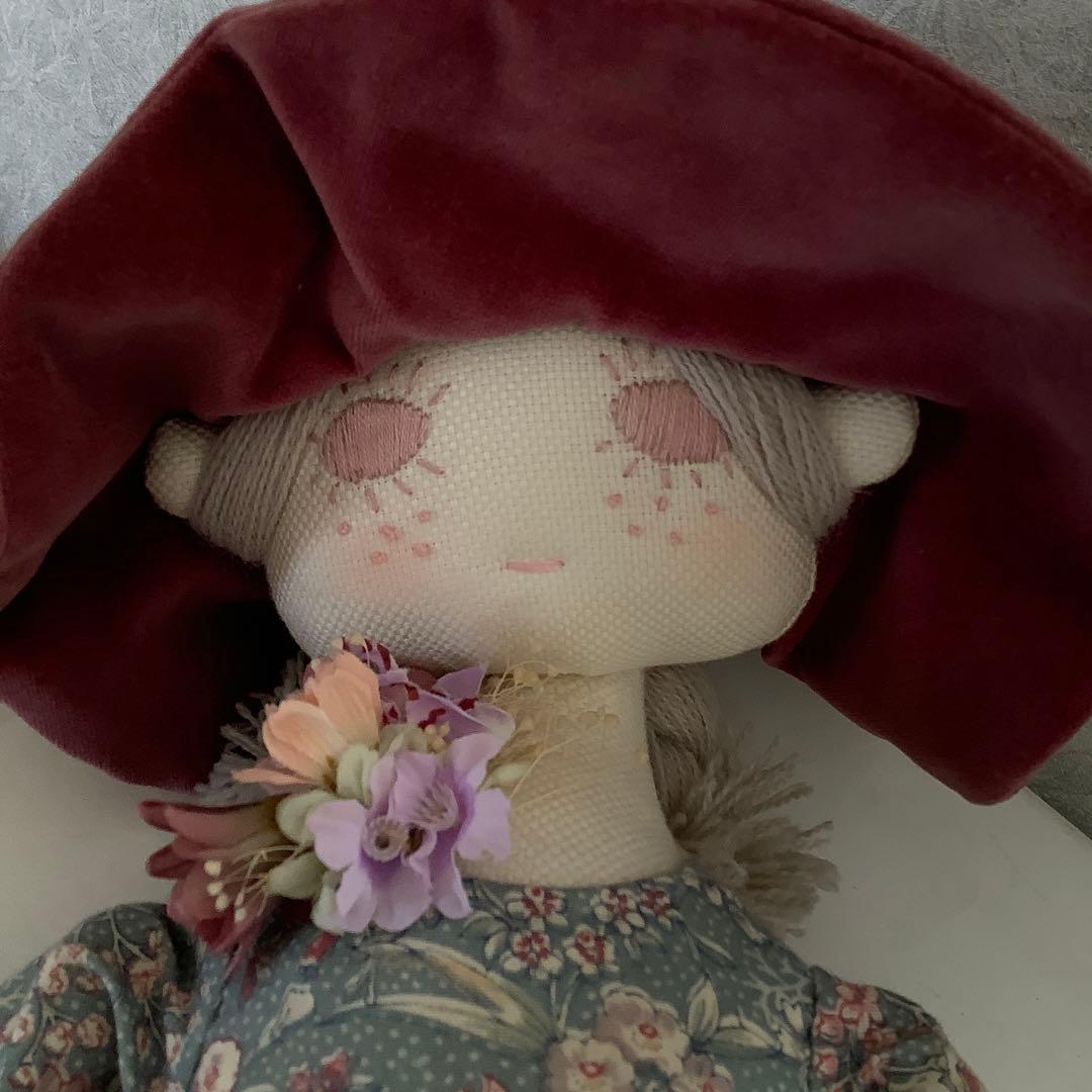 米山京子風　カントリードール　壁飾り　個性的　人形　ドール　ディスプレイ　飾り