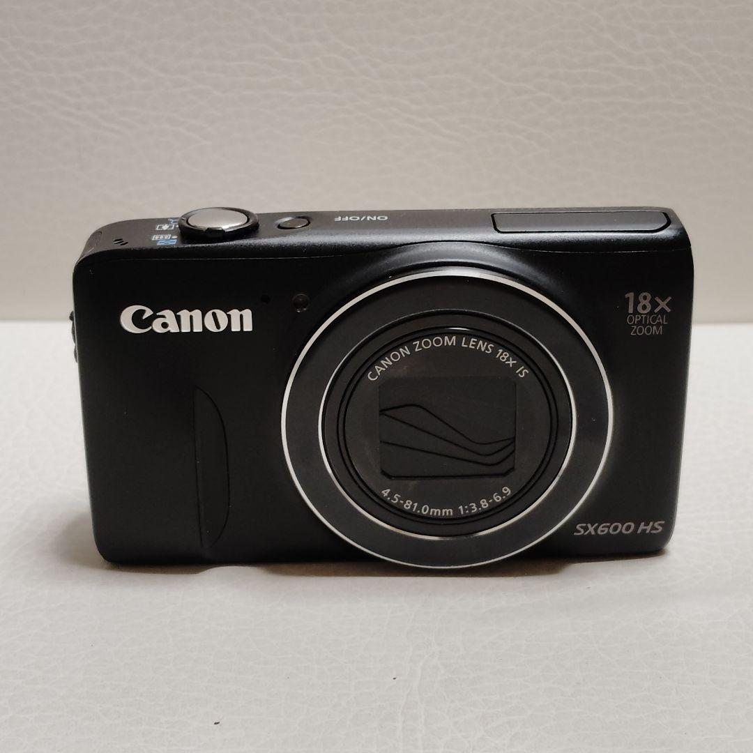 動作品 Canon PowerShot SX600HS 充電器・バッテリー付属