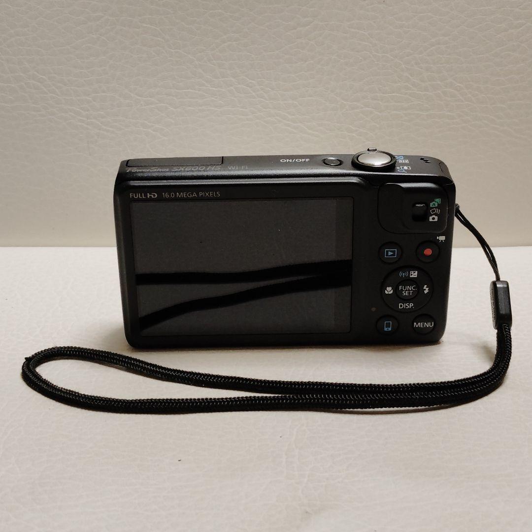動作品 Canon PowerShot SX600HS 充電器・バッテリー付属