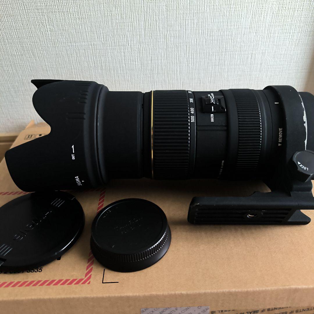 レンズ(ズーム) Sigma 50-500mm APO DG HSM