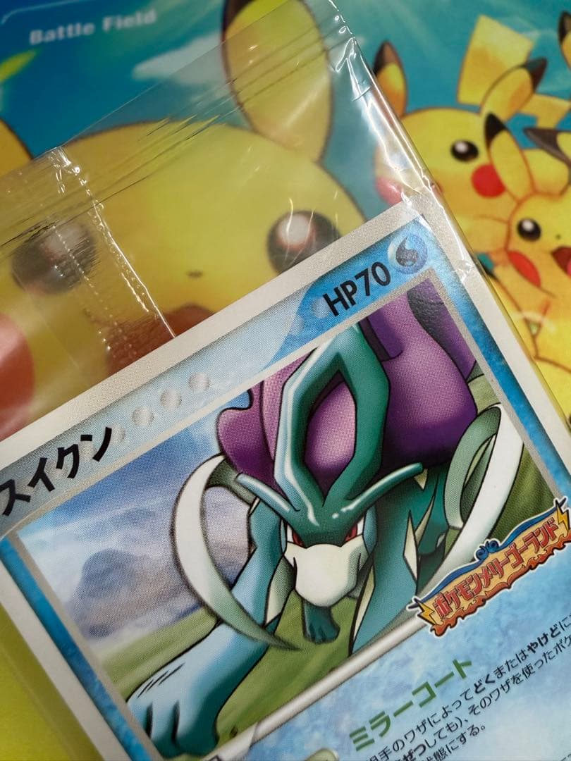 ポケモンカード スイクン ポケパーク 未開封 プロモ