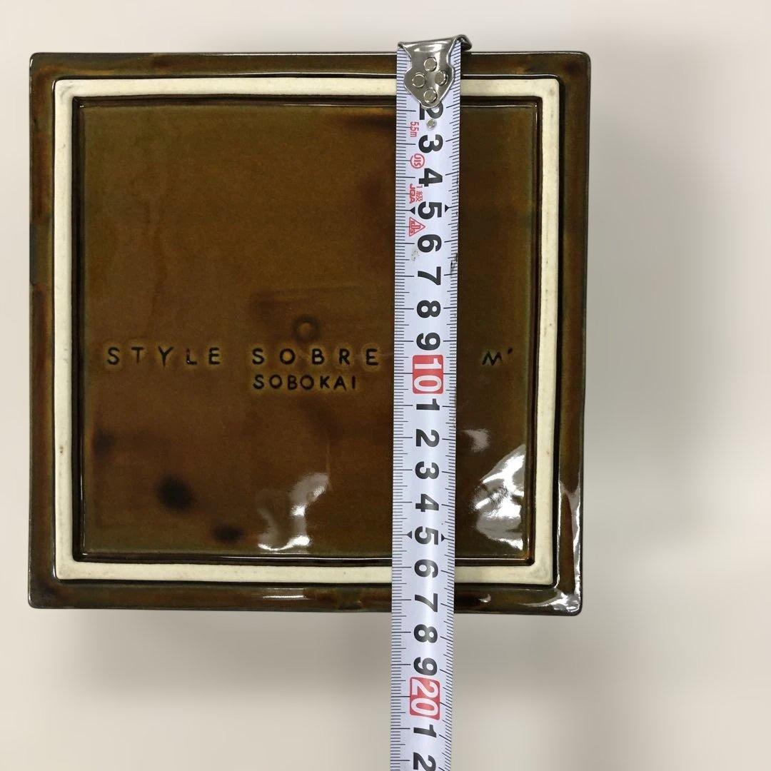 Sobokai ソボカイ　ソブル6寸正角鉢　5枚　おせち