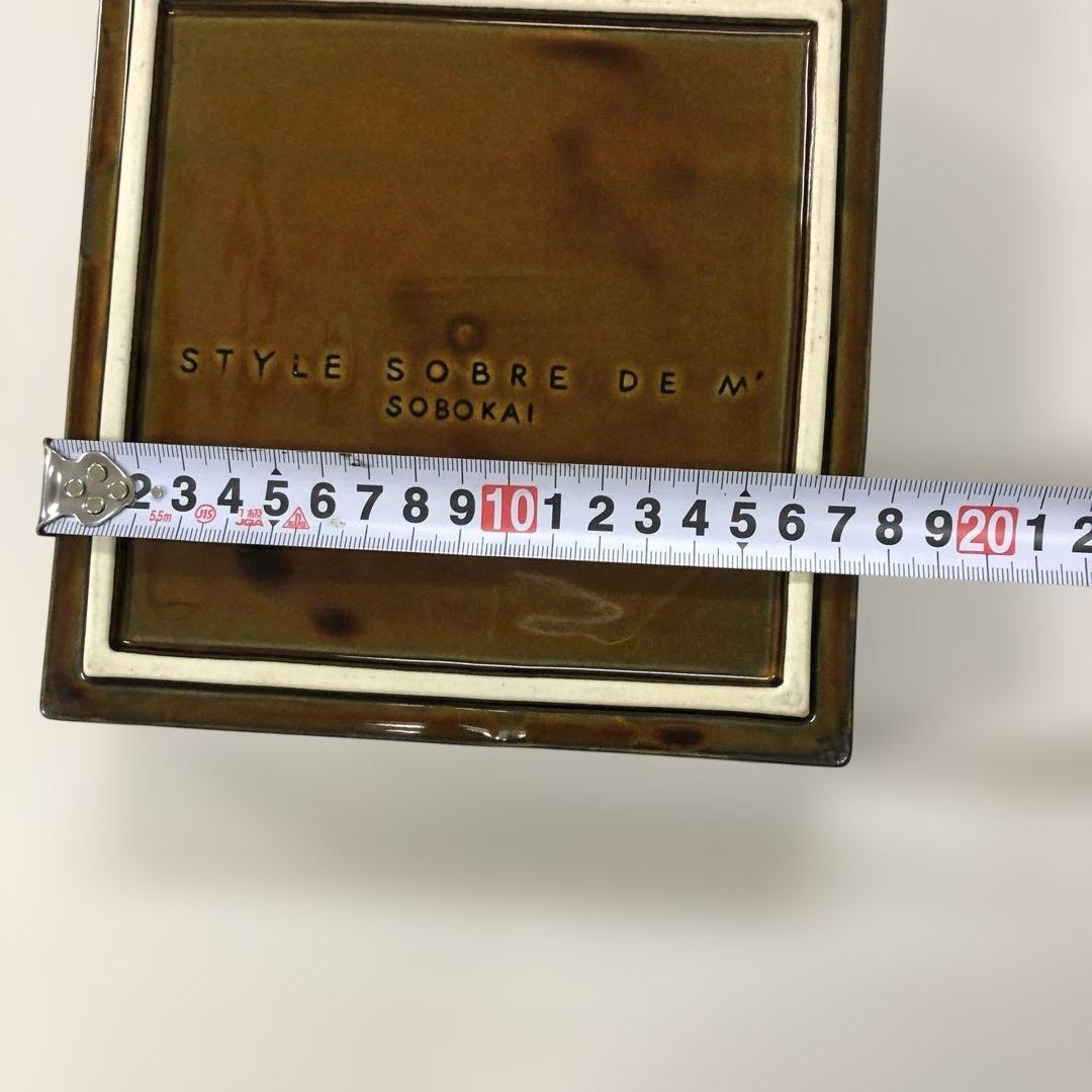 Sobokai ソボカイ　ソブル6寸正角鉢　5枚　おせち