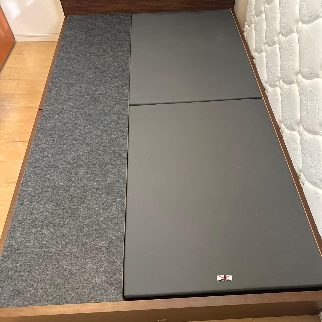 Simmons Beautyrest セミダブルマットレス とフレームセット販売