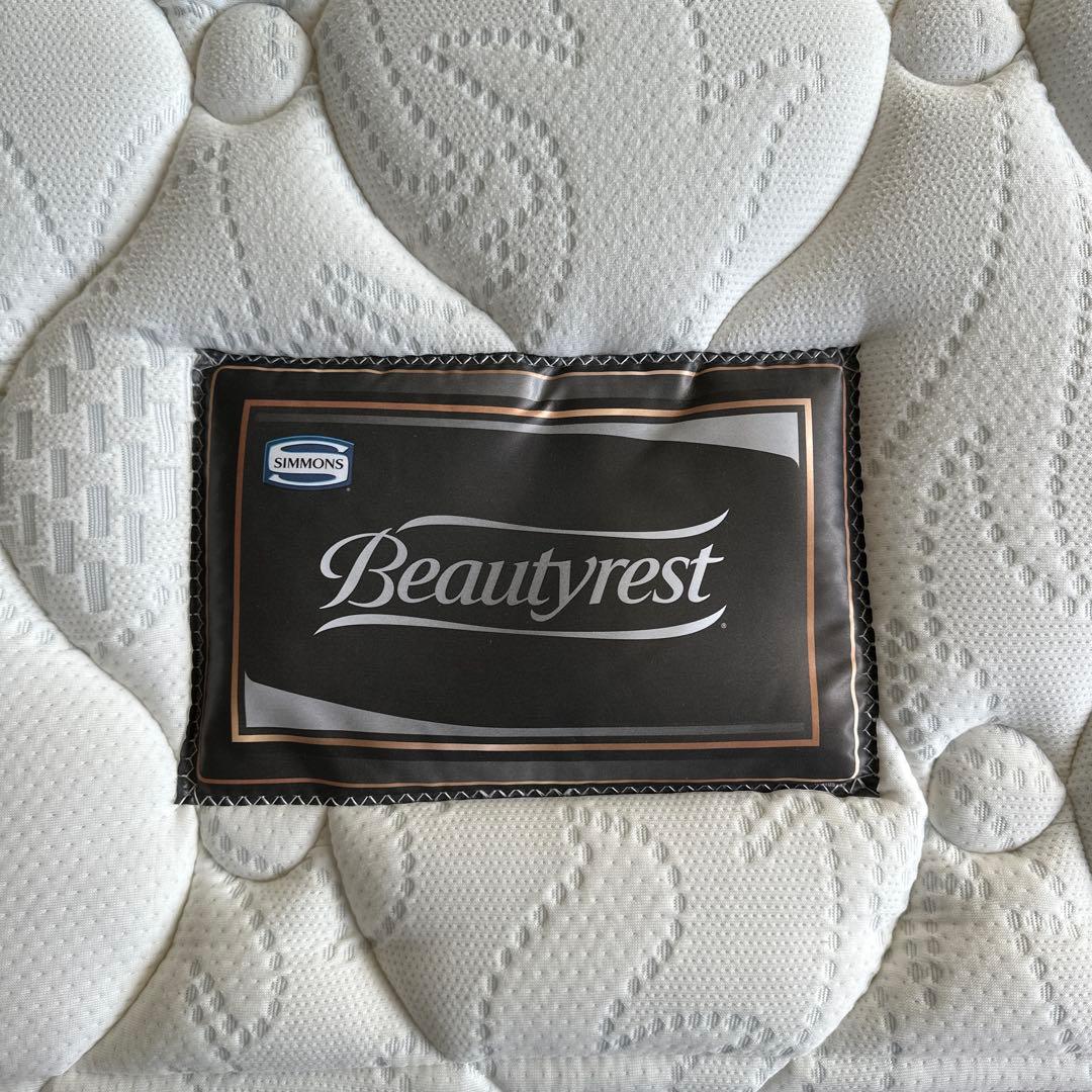 Simmons Beautyrest セミダブルマットレス とフレームセット販売