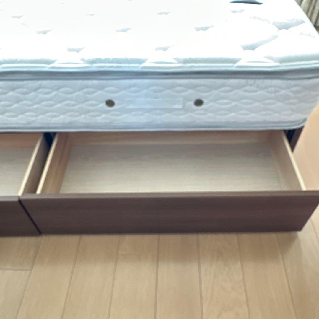 Simmons Beautyrest セミダブルマットレス とフレームセット販売