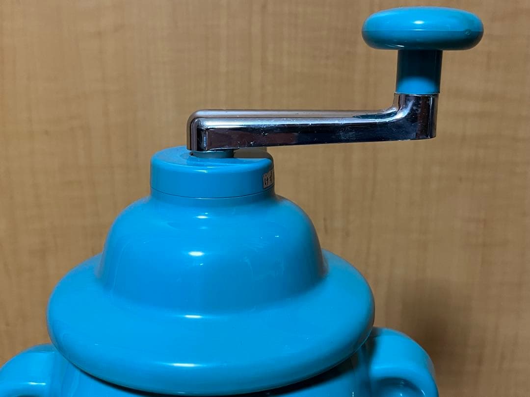 泣き虫モンキーアイス　かき氷　レトロかき氷　昭和レトロ　かき氷機　美品